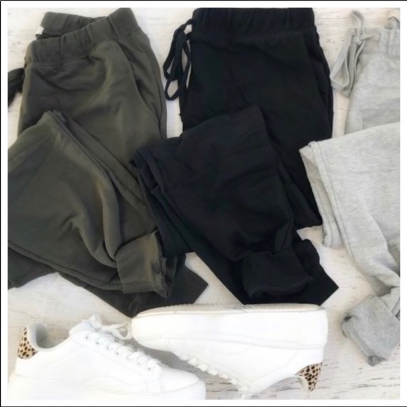 Ambiance Pants - Black Joggers